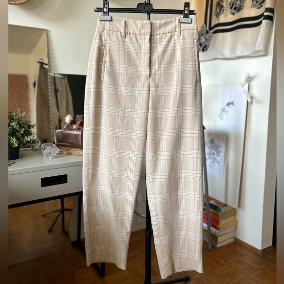 Wilfred Cropped Plaid Pant - Picture 2 of 6